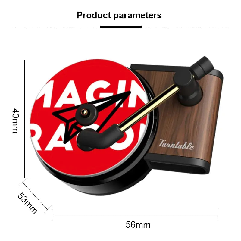 Spinning Vinyl Record Air Freshener