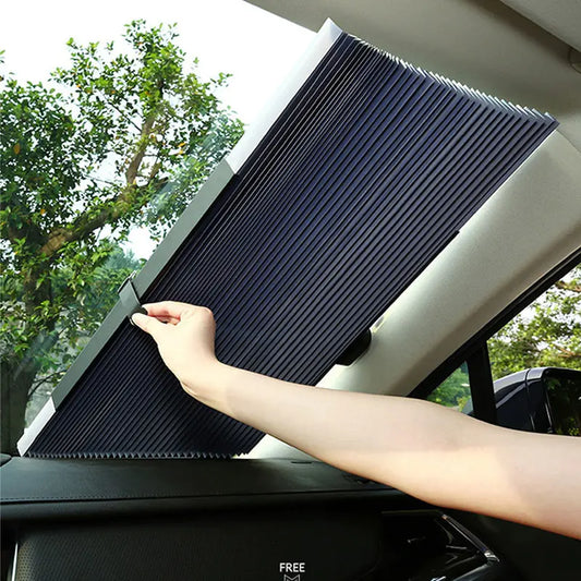 Curtain Windshield Sun Shade