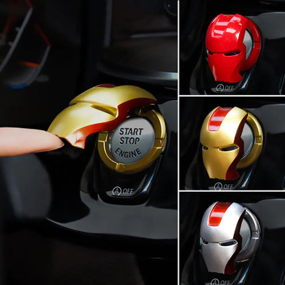 Superhero Ignition Button Cover